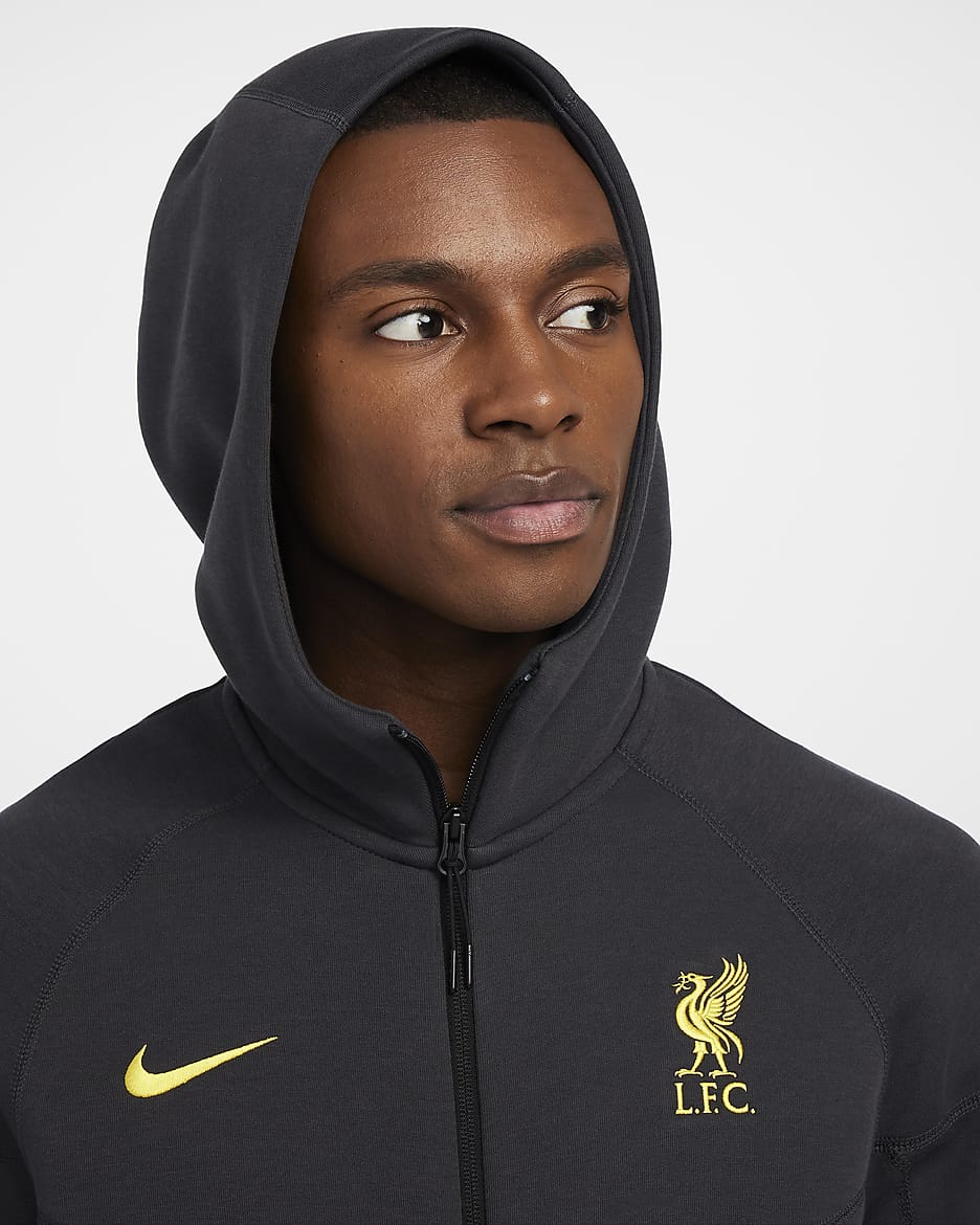 NIKE LIVERPOOL FC LFC AWF FOOTBALL good MEN HOODED FULL ZIP JACKET DM2892-652 SIZE XL